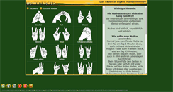 Desktop Screenshot of mudras.wohin-woher.com